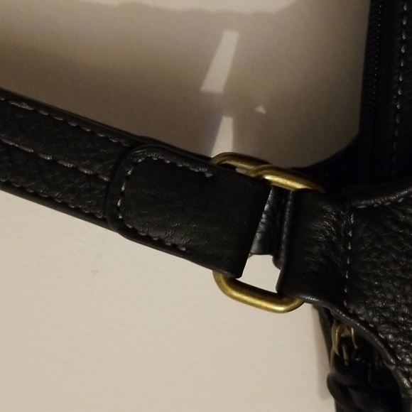 The Sak Leather Shoulder Bag w/Free Wallet - Picture 5 of 14